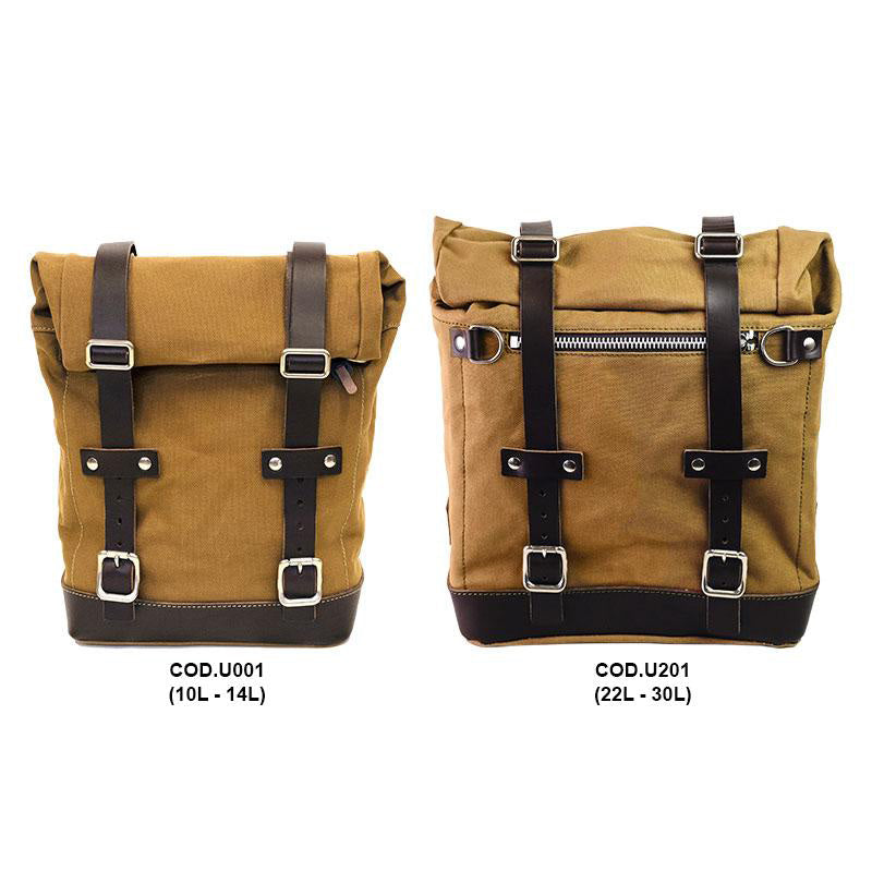 BMW R 12 nineT [2024-2026] - Scram-Seitentasche aus Canvas 22L-30L + Rahmen rechts