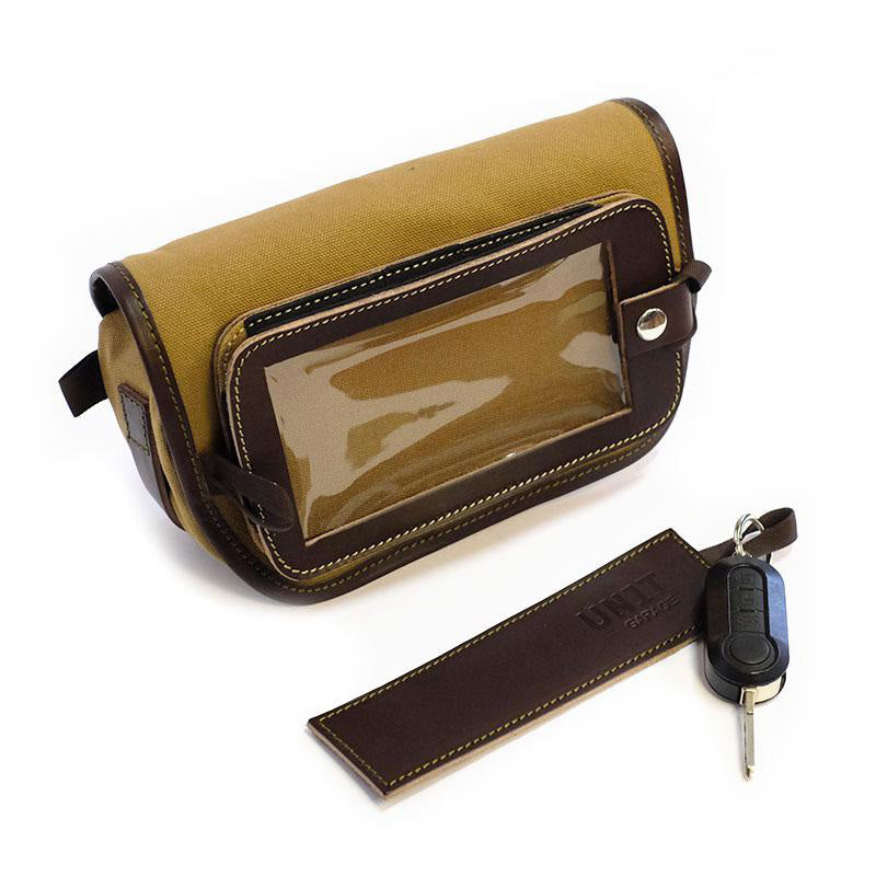 BMW R nineT 1200 Scrambler [2016-2023] - Sahara Canvas Lenkertasche