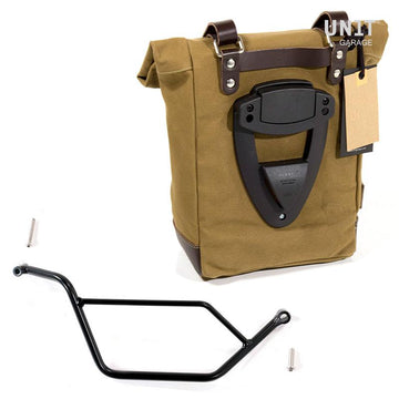 BMW R 850 R / R 1100 R [1993-2002] - Canvas side bag with right frame for BMW R850R/R1100R/R1150R