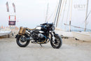 BMW R nineT 1200 Roadster [2014-2023] - Scram Seitentasche in Canvas 22L-30L + Hilfsrahmen der -Serie