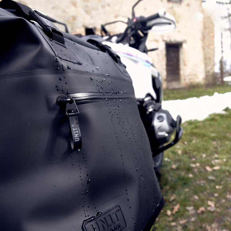 BMW R nineT 1200 Pure [2017-2023] - Khali Seitentasche aus TPU 35L - 45L + Aluminiumplatte