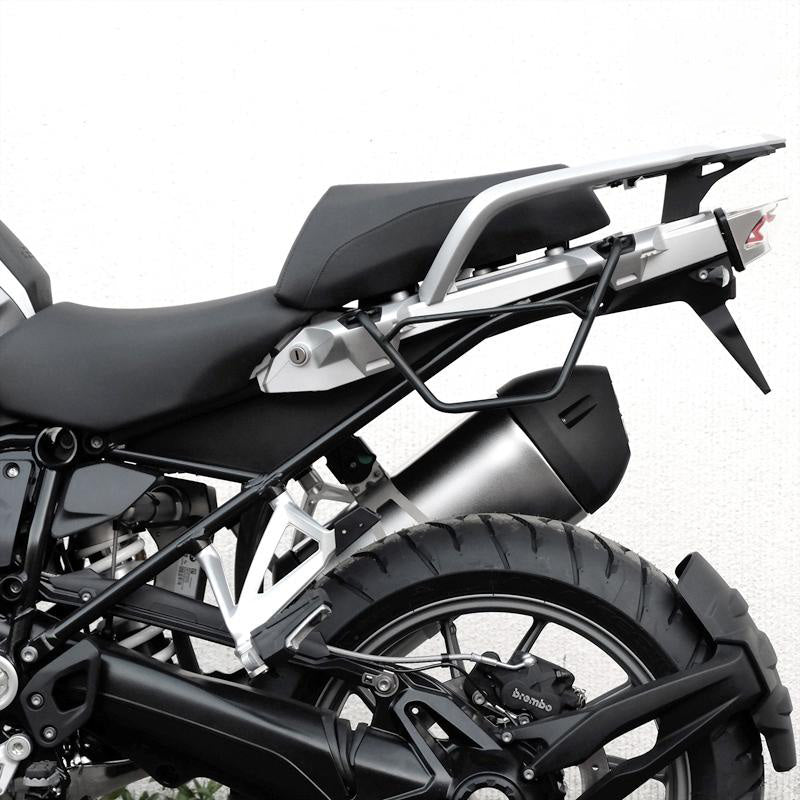 BMW R 1200 GS LC Rad [2013-2019] - Seitentasche Scram aus Spaltleder 22L-30L + Linker Rahmen GS LC