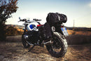 BMW R nineT 1200 Roadster [2014-2023] - 22L-30L Scram Satteltasche aus Spaltleder + Rahmen der Serie