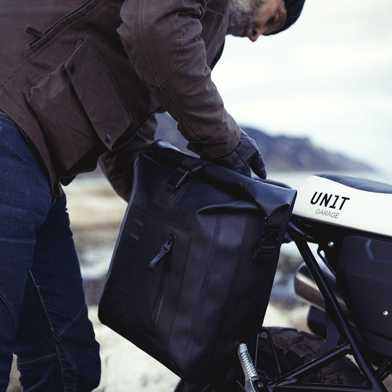 BMW R nineT 1200 Roadster [2014-2023] - Khali TPU Seitentasche + Rahmen der -Serie