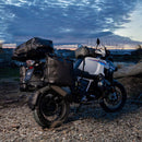 BMW R nineT 1200 Scrambler [2016-2023] - Aluminium-Taschenhalter mit verstellbarer Hypalon-Front und Schnellkupplung