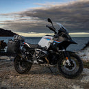 BMW R nineT 1200 Scrambler [2016-2023] - Aluminium-Taschenhalter mit verstellbarer Hypalon-Front und Schnellkupplung
