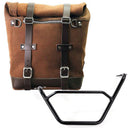 BMW R 1200 GS LC Rad [2013-2019] - Seitentasche Scram aus Spaltleder 22L-30L + Linker Rahmen GS LC