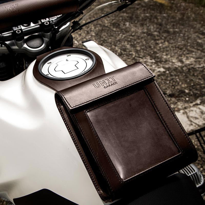 BMW R nineT 1200 Urban G/S (high exhaust) [2017-2023] - Leather tank bag