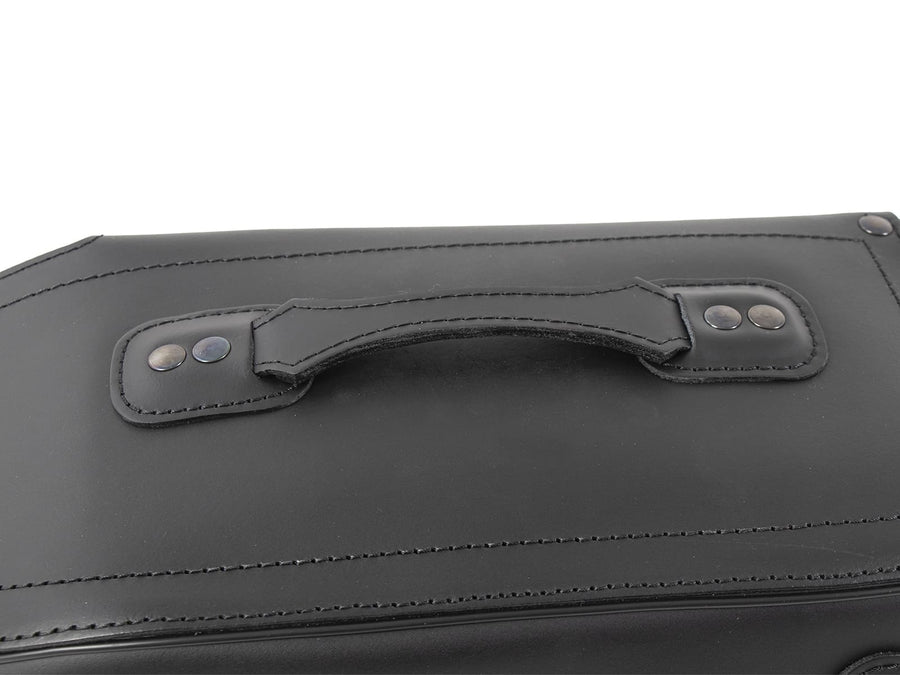 Motorradtasche [Hepco & Becker] - Leder Buffalo Big schwarz rechts – C-Bow