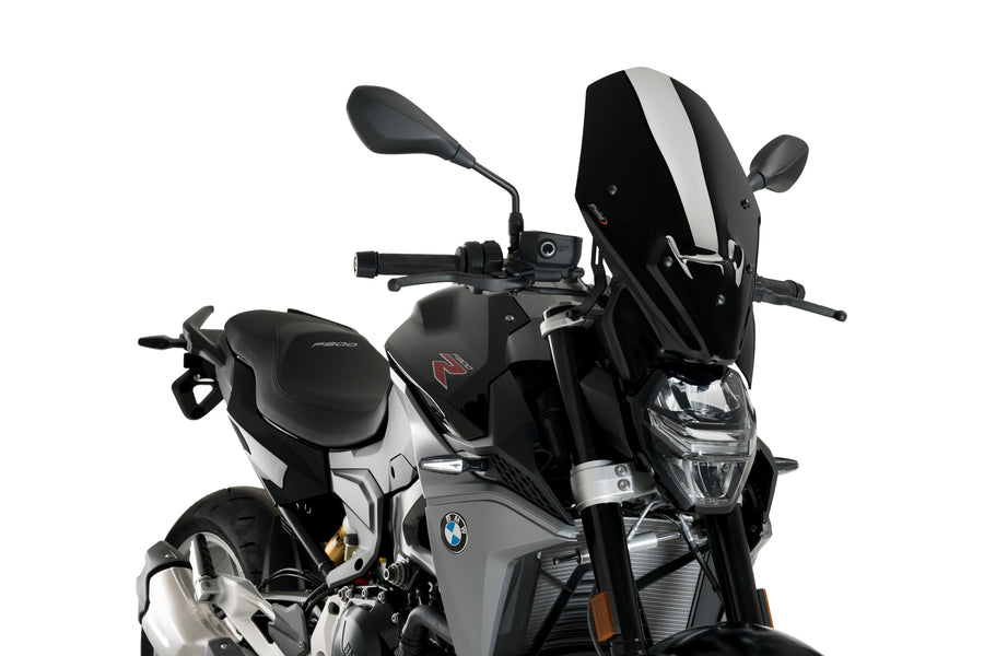 BMW F 900 R [2025] – racing windshield – heavily tinted