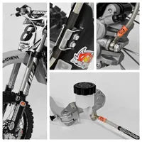 Red Moto CRF 450 R Supermoto [2014, 2016] - Front oversize brake kit - picture 9