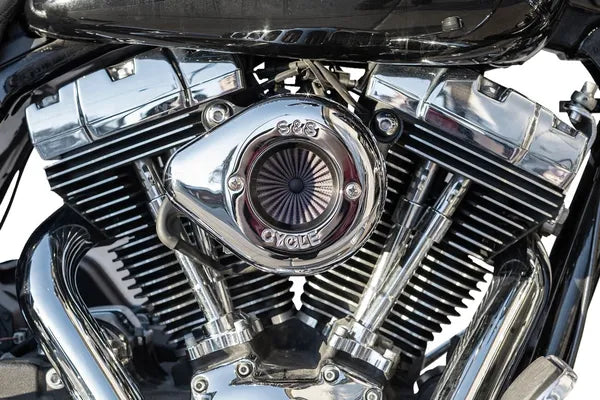 Harley-Davidson FLSTNSE 1800 Softail Deluxe CVO [2014-2015] - Air Stinger Stealth Luftfiltersatz – Oberfläche: Verchromt – Bild 8