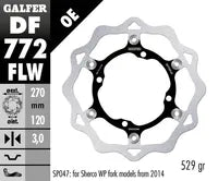 Sherco 2.5 250 I Enduro [2005-2007] - brake disc - picture 6