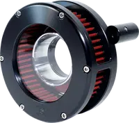 Harley-Davidson FXST 1690 Softail Standard [2012-2015] - BA Luftfilterkit – Oberfläche: Schwarz – Bild 7