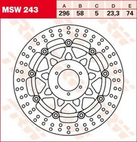honda CB 600 f hornet [2007, 2009] - Bremsscheibe – Bild 6