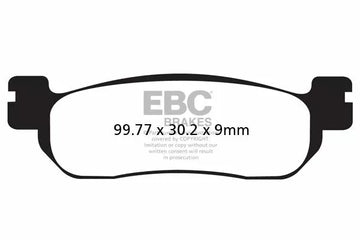 Yamaha TT 600 E [EBC] - "TT" Sport Karbon Fusion brake pads