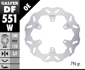 Royal Enfield Continental GT 650 [2025, 2026] - BRAKE DISC FIXED WAVE – Image 2