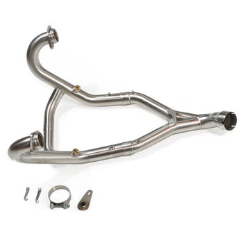 BMW R 120 G/S ADV [2004-2012] - Edelstahl-Abgaskrümmer ohne Katalysator EURO 3/4