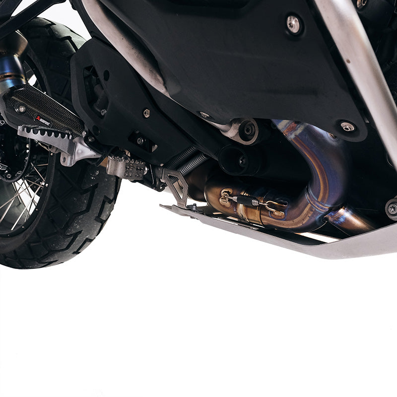 BMW R 1300 GS Adventure [2024–2026] - Akrapovic Titan-Auspuffkrümmer + Motorkontrollleuchte EURO 5 + BMW R1300GS und ADV