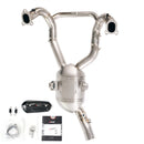 BMW R 1300 GS Adventure [2024–2026] - Akrapovic Titan-Auspuffkrümmer + Motorkontrollleuchte EURO 5 + BMW R1300GS und ADV
