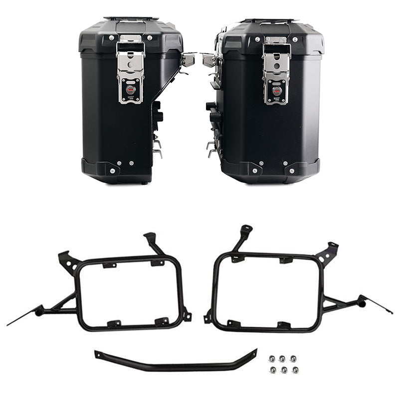 BMW R 1200 GS LC Rad [2013-2019] - Atlas Aluminium-Taschenpaar 39L + 32L + Taschenrahmen Aluminium R1200GS LC - R1250GS & ADV