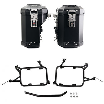 BMW R 1200 GS LC Rad [2013-2019] - Atlas Aluminium-Taschenpaar 39L + 32L + Taschenrahmen Aluminium R1200GS LC - R1250GS & ADV