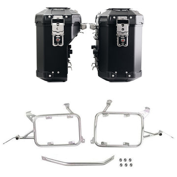 BMW R 1200 GS LC Rad [2013-2019] - Atlas Aluminium-Taschenpaar 39L + 32L + Taschenrahmen Aluminium R1200GS LC - R1250GS & ADV