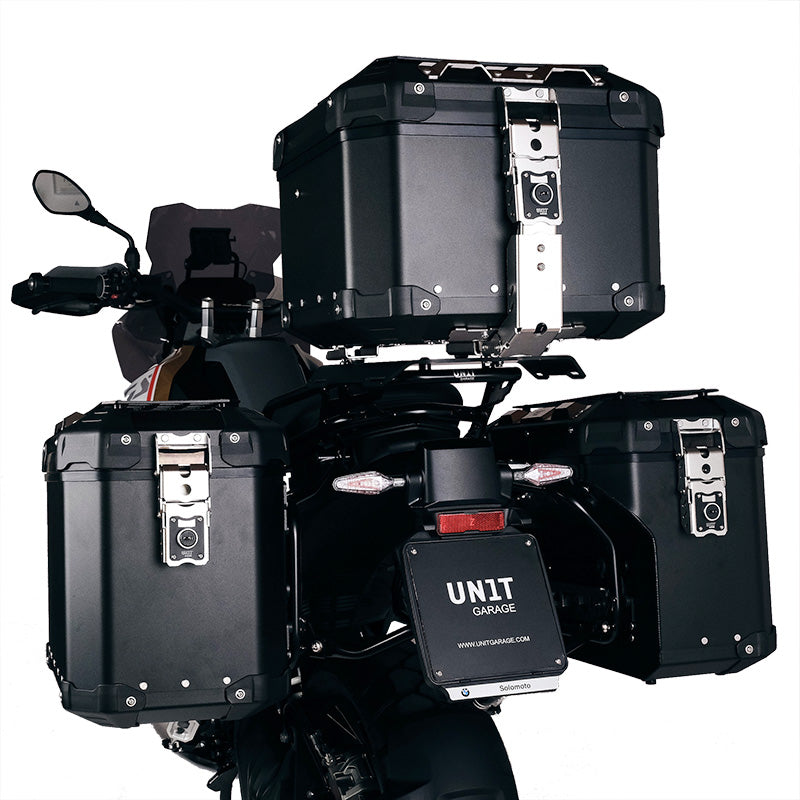 BMW F 900 GS Adventure [2024-] - Atlas Aluminium-Seitenkoffer-Set 48L + 41L