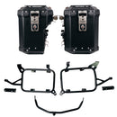 BMW F 850 ​​GS [2018-2024] - Atlas aluminum side case set 48L + 41L + Atlas and ADV aluminum saddlebag frame