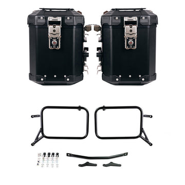 BMW R 1150 R [2000-2006] - Atlas aluminum side case set 48L + 48L with bag frame
