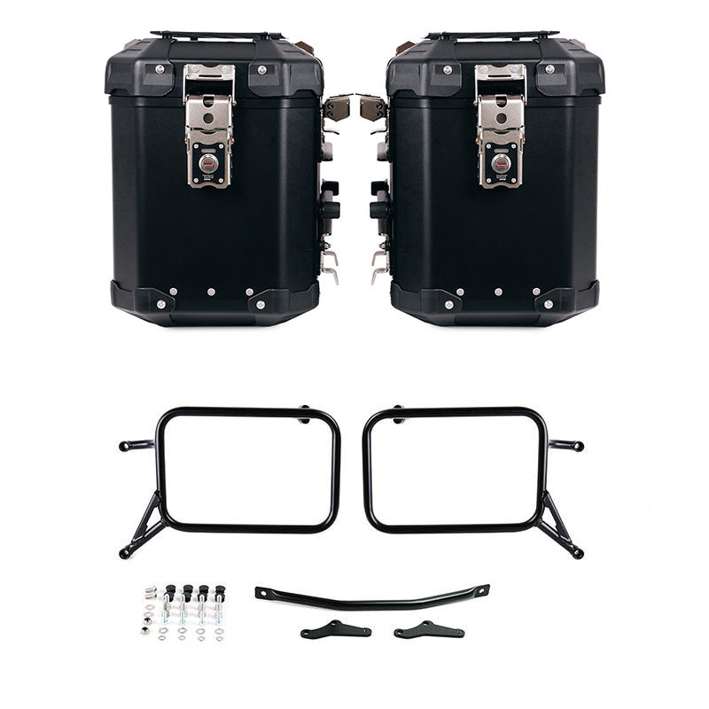 BMW R 850 R / R 1100 R [1993-2002] - Atlas aluminum side case set 48L + 48L with bag frame