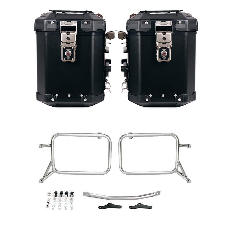 BMW R 850 R / R 1100 R [1993-2002] - Atlas aluminum side case set 48L + 48L with bag frame