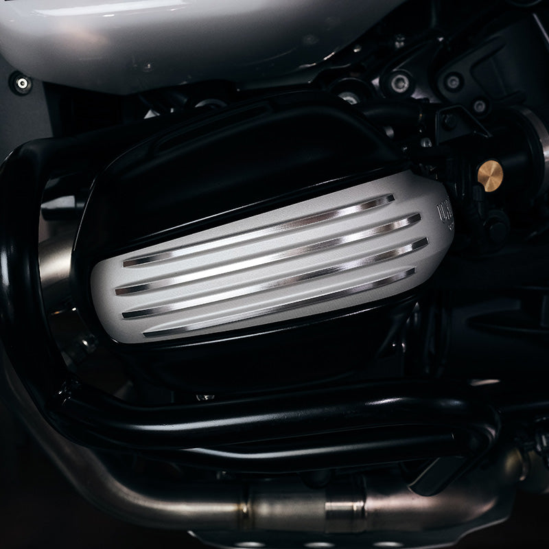 BMW R 12 nineT [2024-2026] - Paar silberne Zündspulenschützer für
