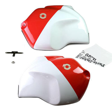 BMW R 120 G/S ADV [2004-2012] - Tank covers Alpine white/red