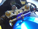 Kawasaki ZX-6 R, ZX-6 RR [HYPERPRO] - Steering Damper Mounting Kit, Gold (MK-KA06-T005)