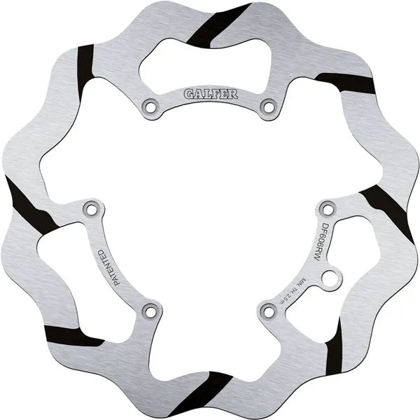 Husqvarna WR 450 [1971-1975] - BRAKE DISC FIXED WAVE GROOVED OVERSIZE – picture 3