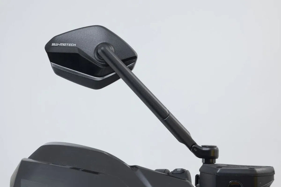 aprilia shiver 750 [SW-MOTECH] – sports mirror set, long mirror arm