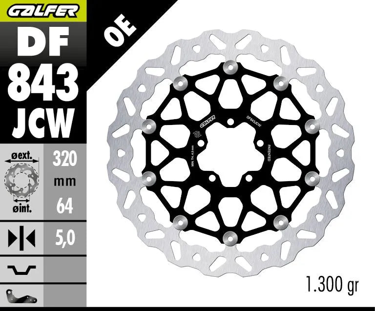 Cfmoto MT 800 ABS [2025] - BREMSSCHEIBE FLOATECH WAVE – Bild 2