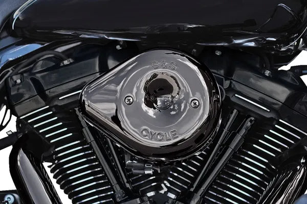 Harley-Davidson FLHTCUTGSE 1923 Tri Glide Ultra CVO 117 [2021] - Stealth Teardrop Luftfilterabdeckung – Design: Teardrop – Bild 3
