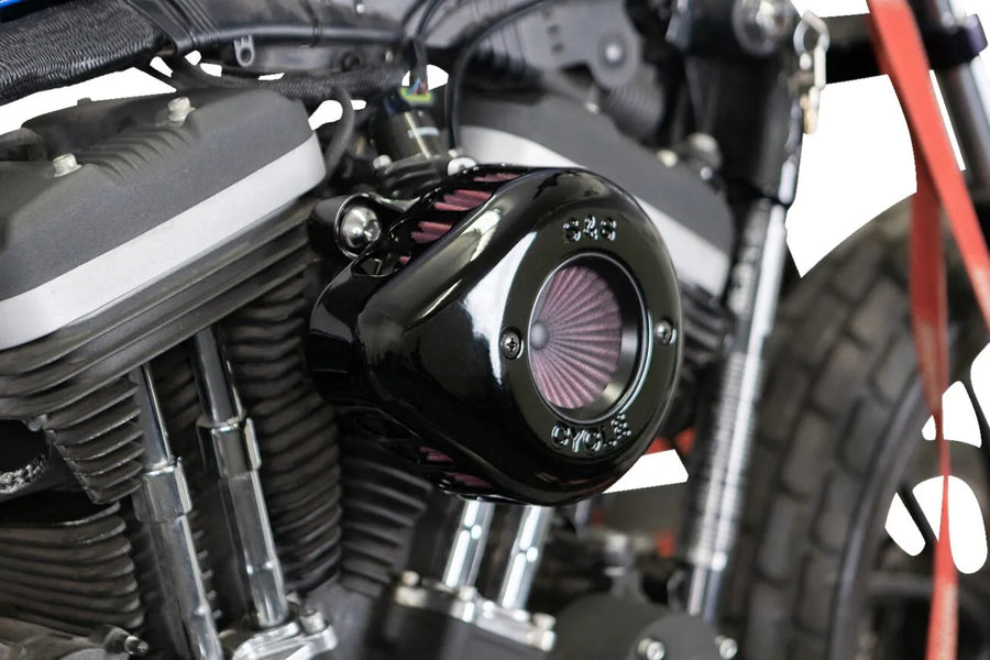 Harley-Davidson Xl 883 R Roadster [2010, 2013] - Air Stinger Stealth Luftfiltersatz – Bild 5