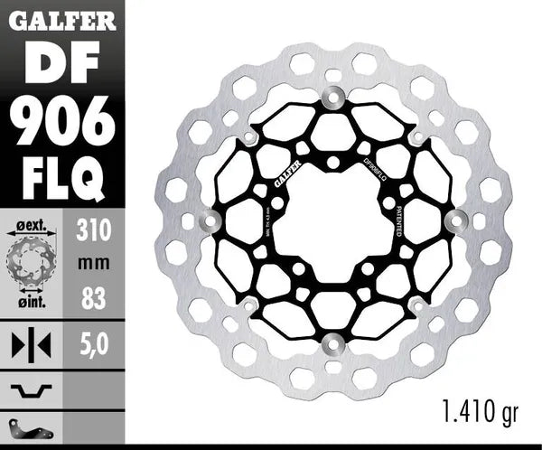 Triumph Daytona Moto2 765 [2020-2021] - Cubiq floating brake disc - picture 4