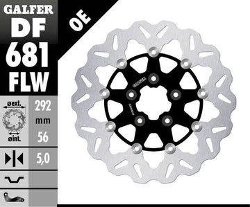 Harley-Davidson Xlh 883 Sportster [2000-2003] - brake disc - picture 2