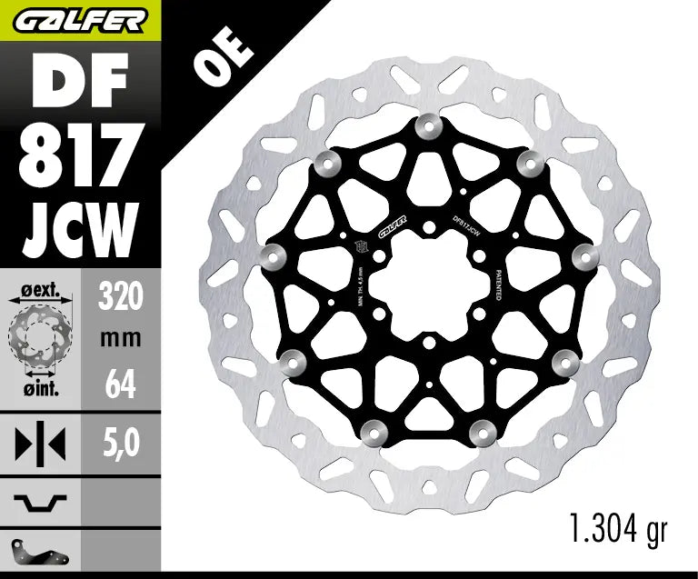Moto Guzzi AUDACE 1400 CARBON [2018-2020] - BREMSSCHEIBE FLOATECH WAVE – Bild 2