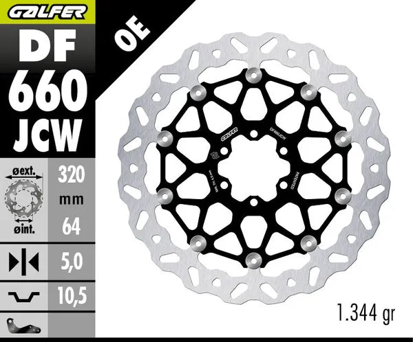 Voxan ROADSTER 1000 [1999-2000] - BREMSSCHEIBE FLOATECH WAVE – Bild 4