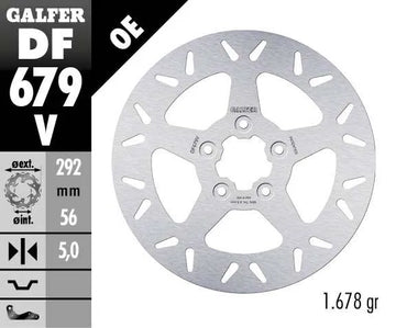 Harley-Davidson Flh 1340 Electra Glide [1984-1985] - Brake disc fixed round – picture 2