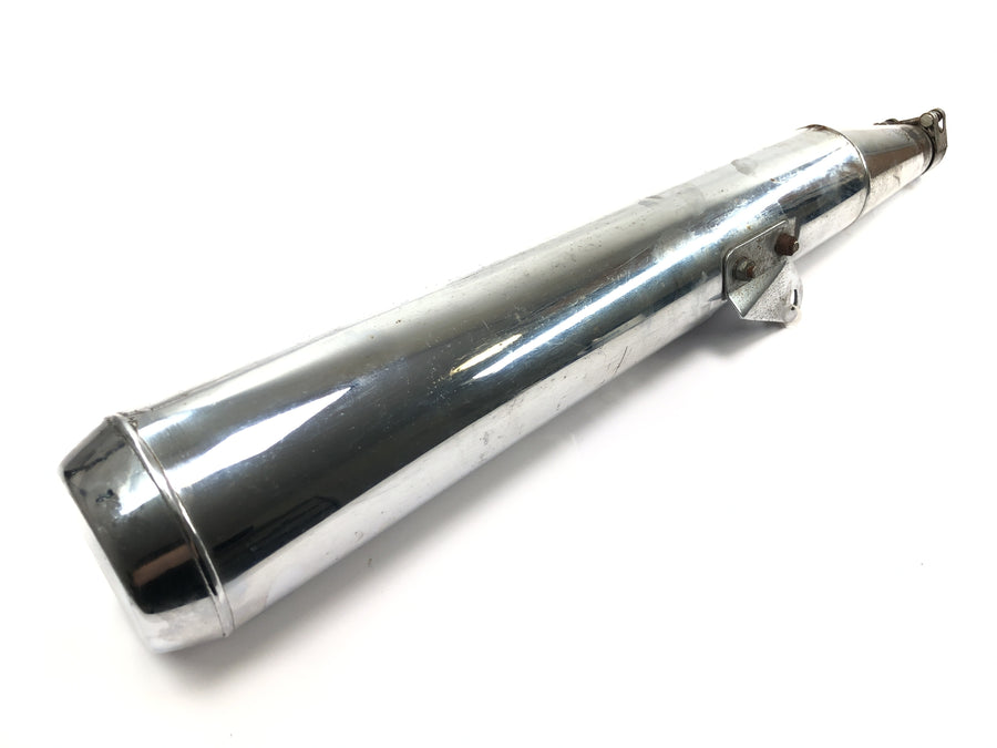 Moto Guzzi V65 Custom [1985] - Exhaust silencer end pot chrome right