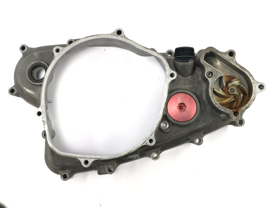 Honda CRF 450 R [2007] - clutch cover engine cover right water pump