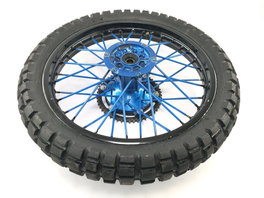 Yamaha DT 125 R DE03 [2000] - wheel set rims front 1.60 x 21" rear 1.85 x 18"