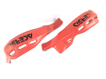 Honda XR 600 R PE04 [1992] - Handguard hand protector handlebar protector Acerbis red