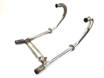 Moto Guzzi V65 Custom [1985] - Manifold exhaust manifold system manifold pipes - 0
